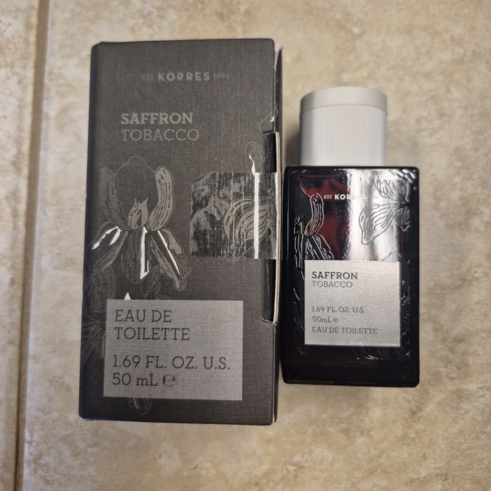 Korres Men's Saffron Tobacco DISCONTINUED VERY RARE!!!